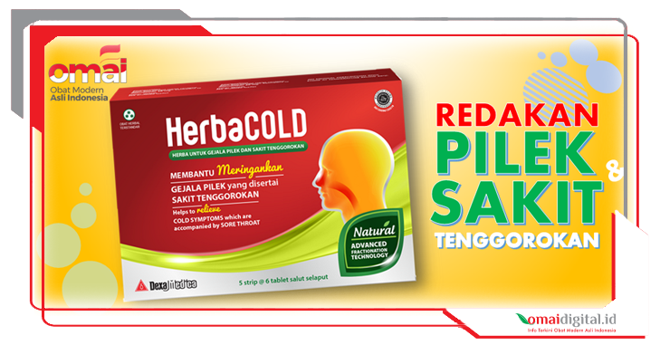 HerbaCOLD OMAI Pilihan Redakan Pilek